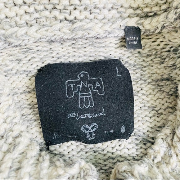 TNA Lambs Wool Knit Sweater - Picture 5 of 8